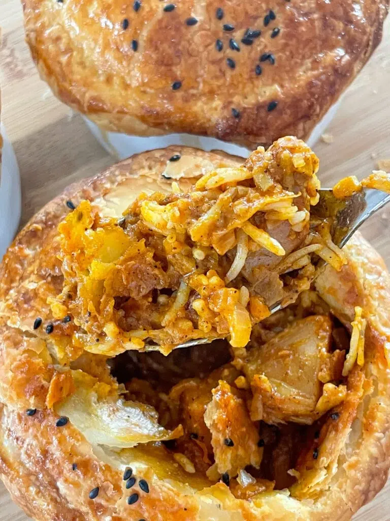 Butter Chicken Pot Pie Recipe