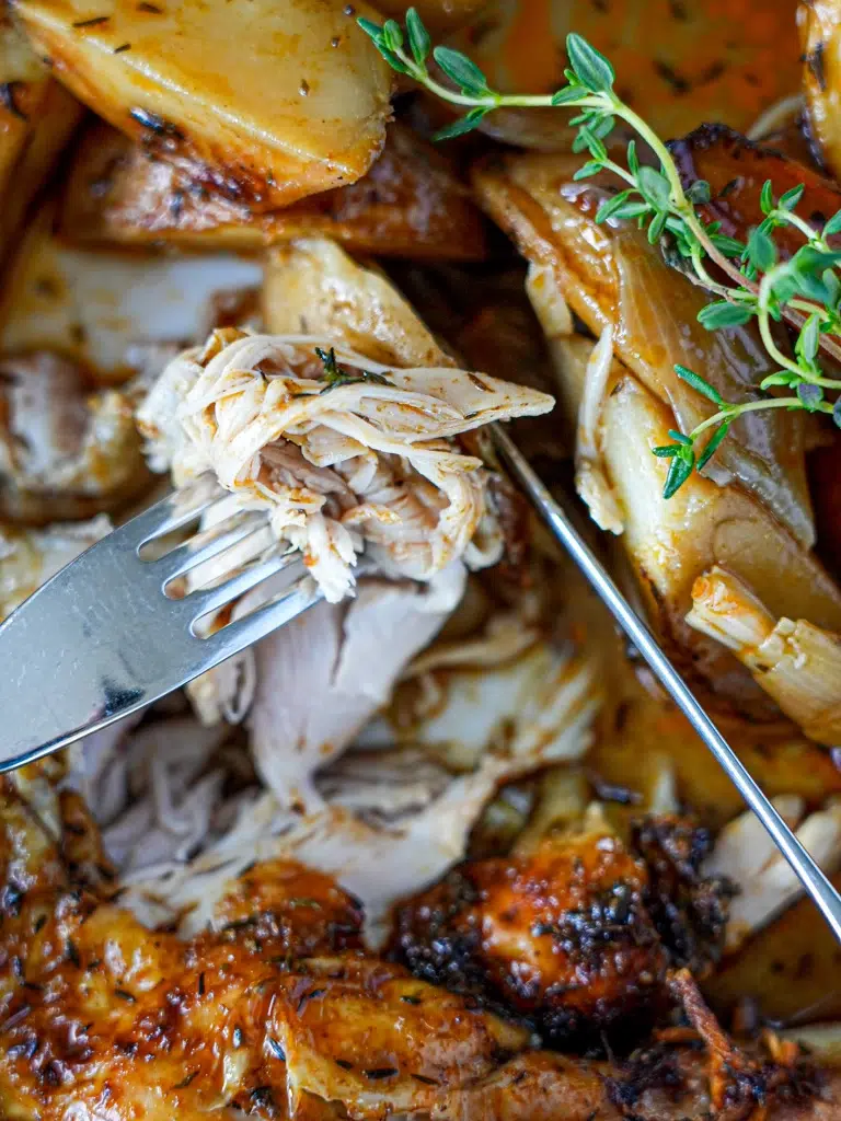 Easy One-pan Roast Chicken & Vegetables