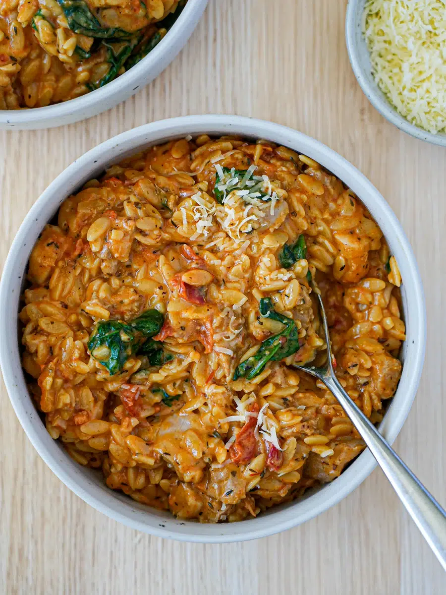 Marry Me Chicken Risoni (Orzo)