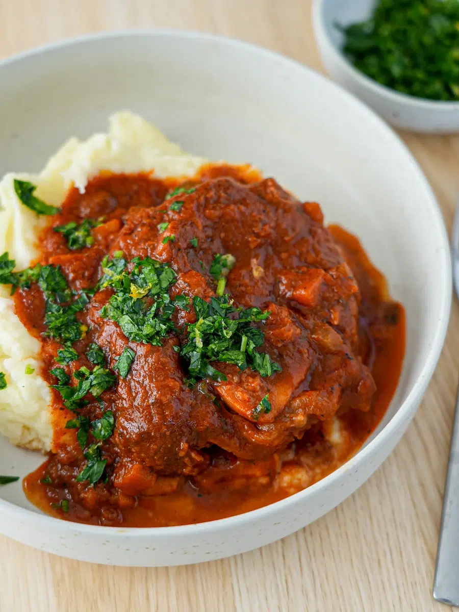 Slow-cooked Osso Buco recipe