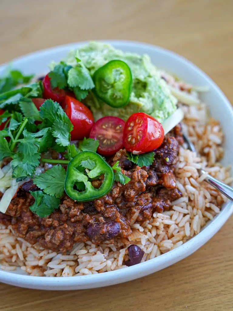 Quick Mexican Beef Rice Bowls